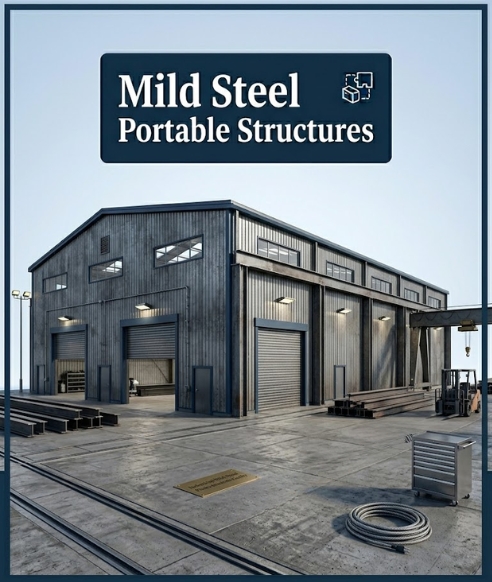 Industrial Mild Steel Sheds