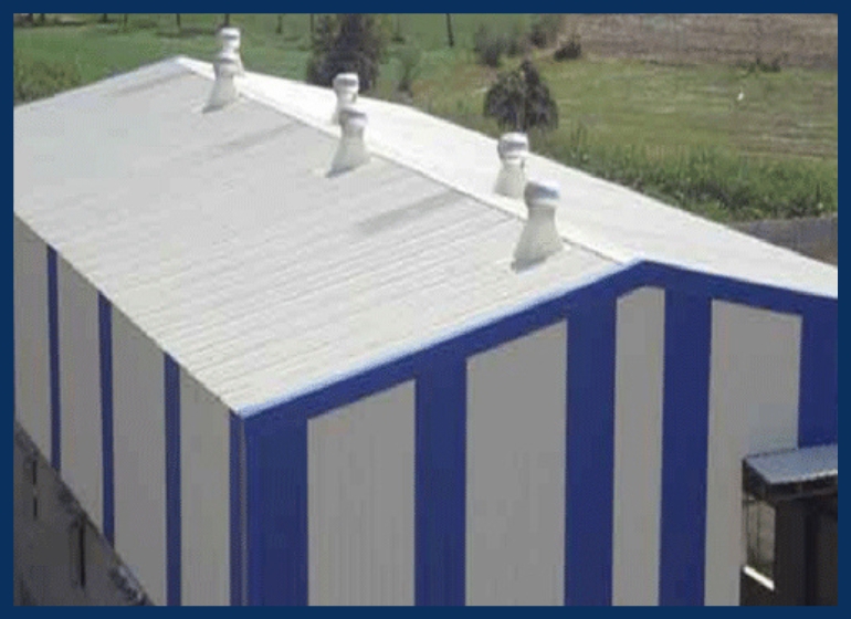 Industrial Mild Steel Sheds